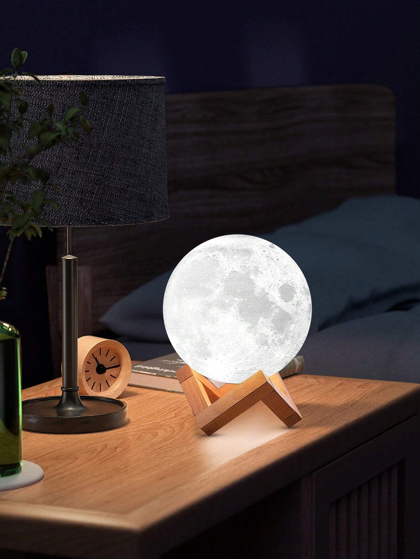 Moon Lamp - 3D Printing Moon Light for Adults - Classical Moon Night Light - 3D LED Night Light, Birthday Gifts for Women Boys Girls Men, Moon Galaxy Lamp Night Light for Room Home Decor