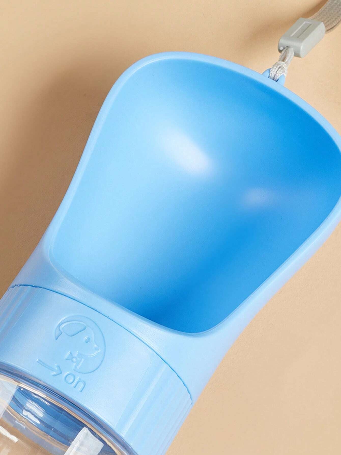 1Pc Clear Portable Pet Travel Water Bottle for Dog for Outdoor