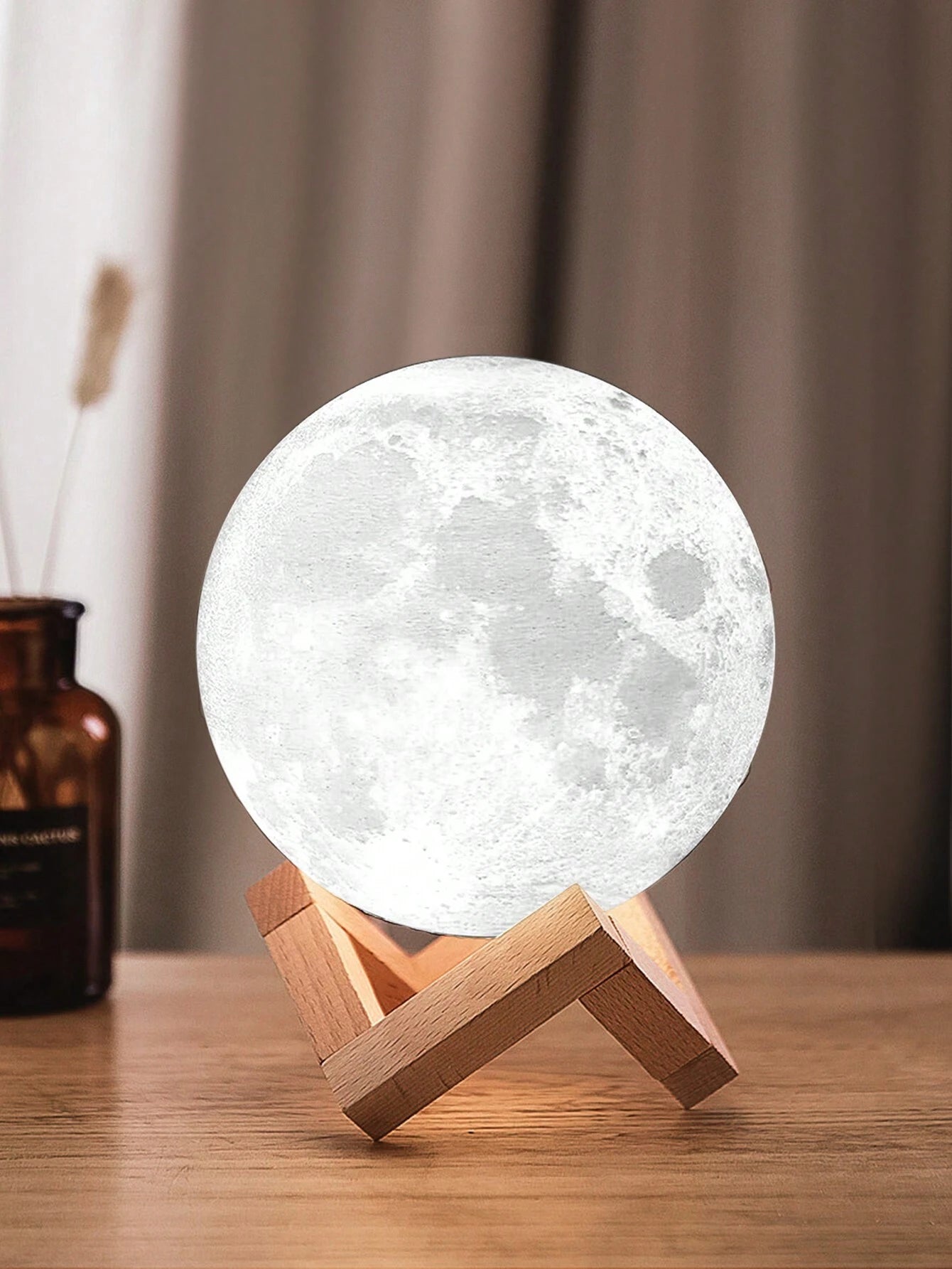 Moon Lamp - 3D Printing Moon Light for Adults - Classical Moon Night Light - 3D LED Night Light, Birthday Gifts for Women Boys Girls Men, Moon Galaxy Lamp Night Light for Room Home Decor