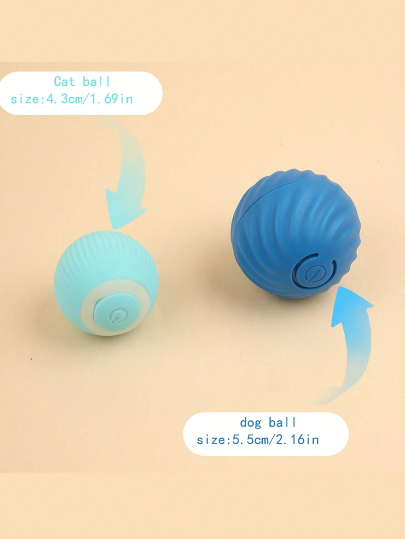 An Intelligent Rolling Ball Designed Specifically for Cats, Equipped with Smart Chip to Automatically Roll, an Amusing Toy for Kitties to Play and Kill Time, Not Suitable for Dogs
