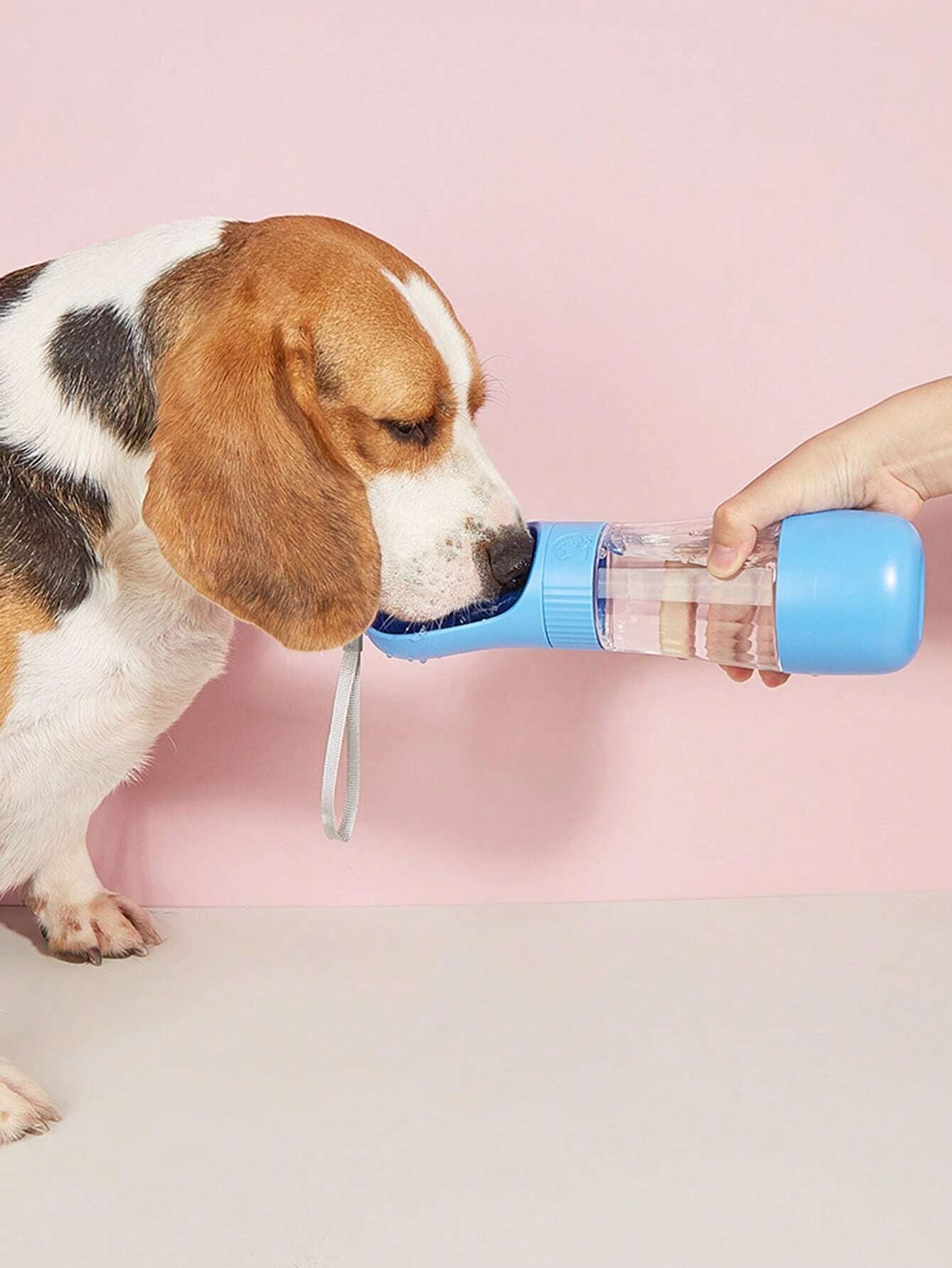 1Pc Clear Portable Pet Travel Water Bottle for Dog for Outdoor
