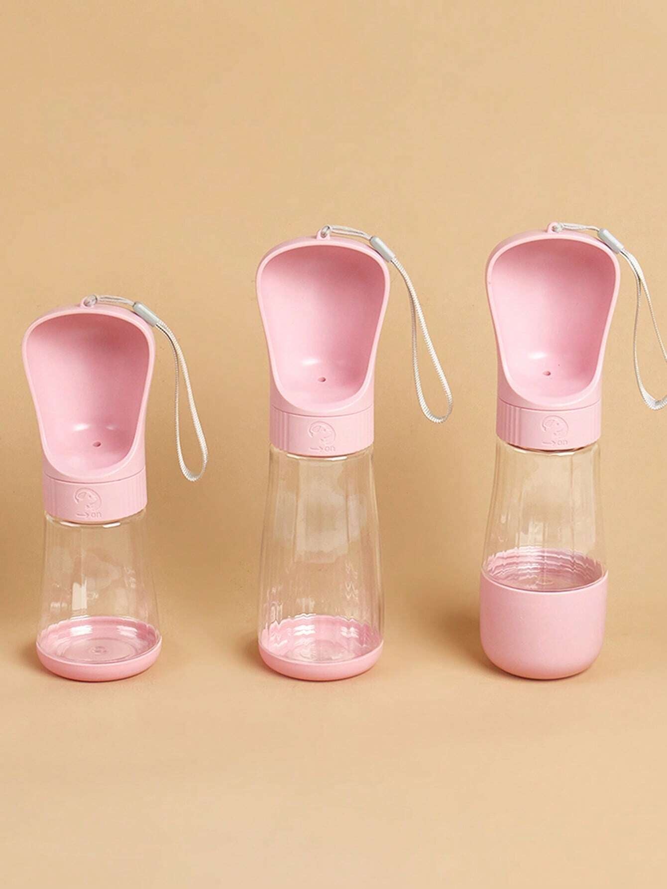 1Pc Clear Portable Pet Travel Water Bottle for Dog for Outdoor