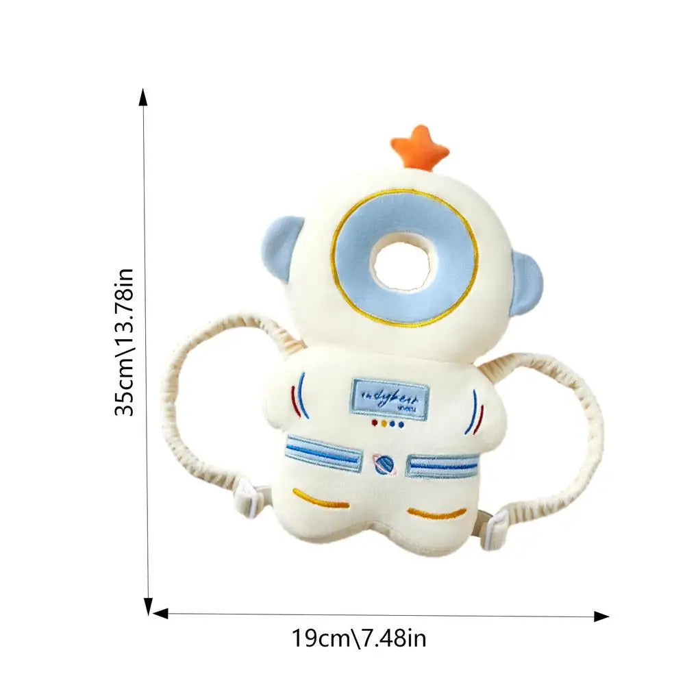 Baby Fall Pillow Backpack Soft Fall Protector Baby Cushion Backpack Head Protection for Baby Cartoon Baby Head Protector Back