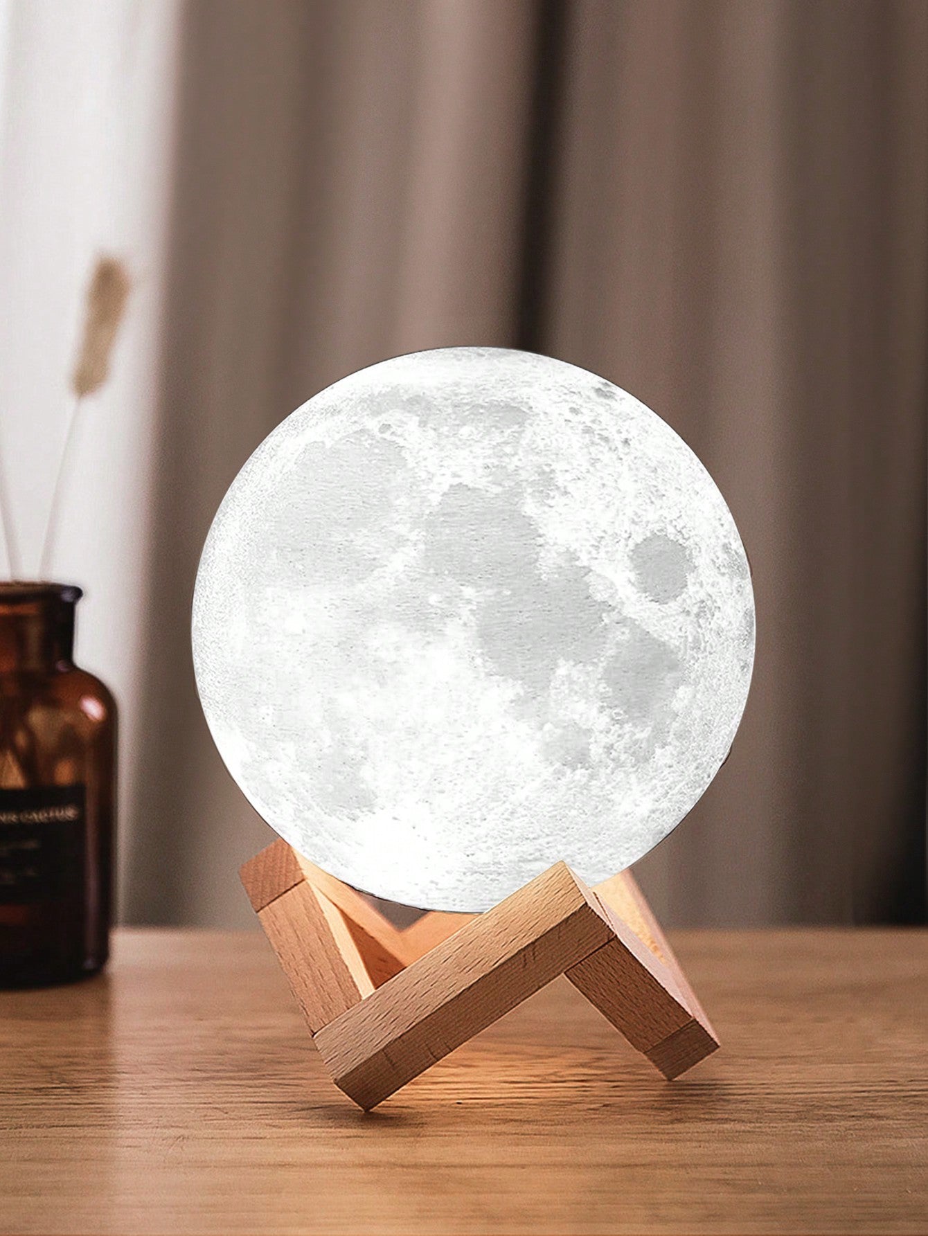 Moon Lamp - 3D Printing Moon Light for Adults - Classical Moon Night Light - 3D LED Night Light, Birthday Gifts for Women Boys Girls Men, Moon Galaxy Lamp Night Light for Room Home Decor