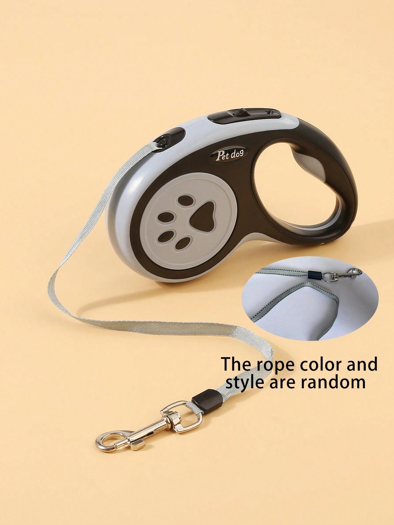 1Pc Pet Automatic Retractable Traction Rope with Multiple Color Options, Random Style