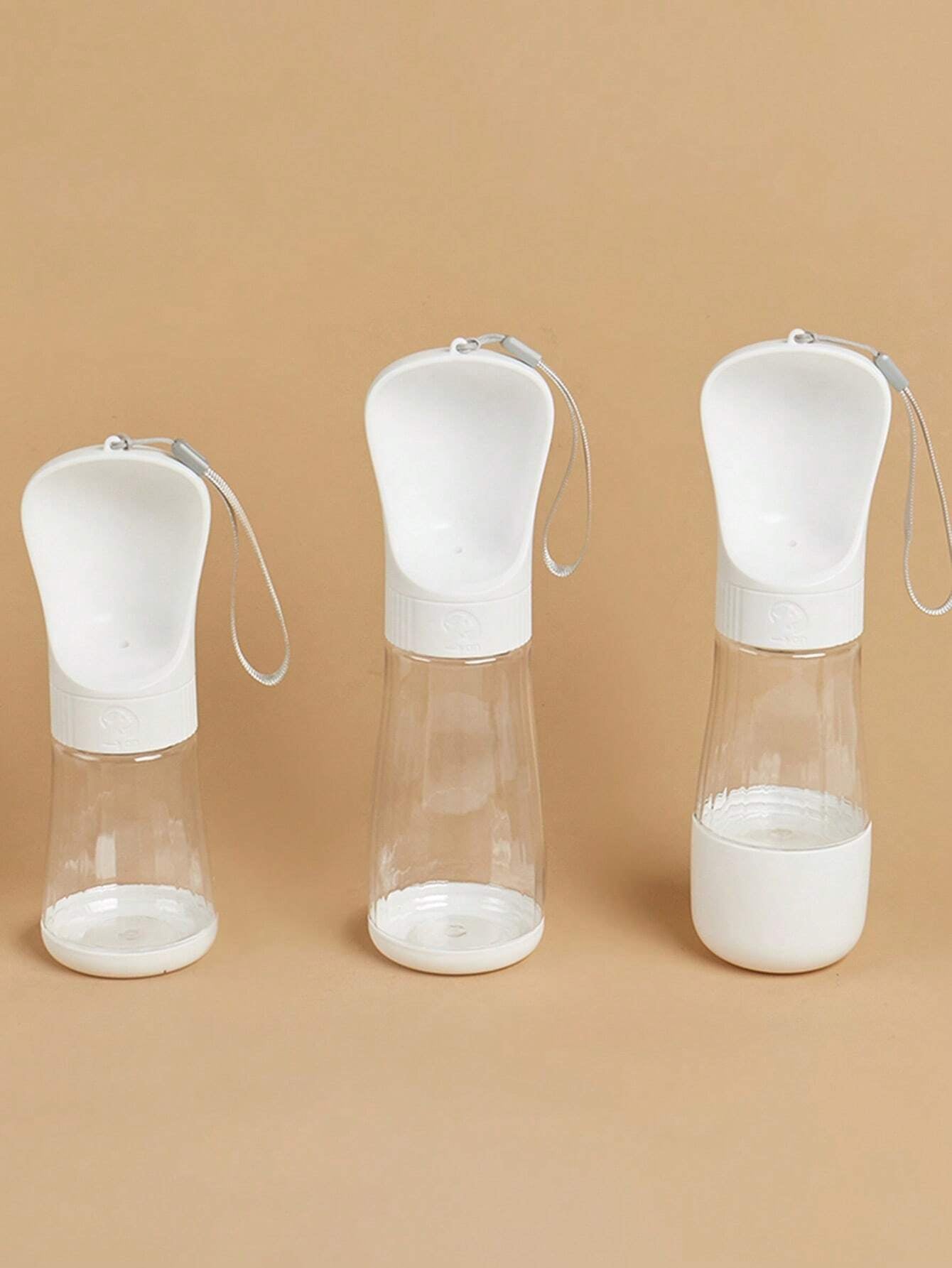 1Pc Clear Portable Pet Travel Water Bottle for Dog for Outdoor