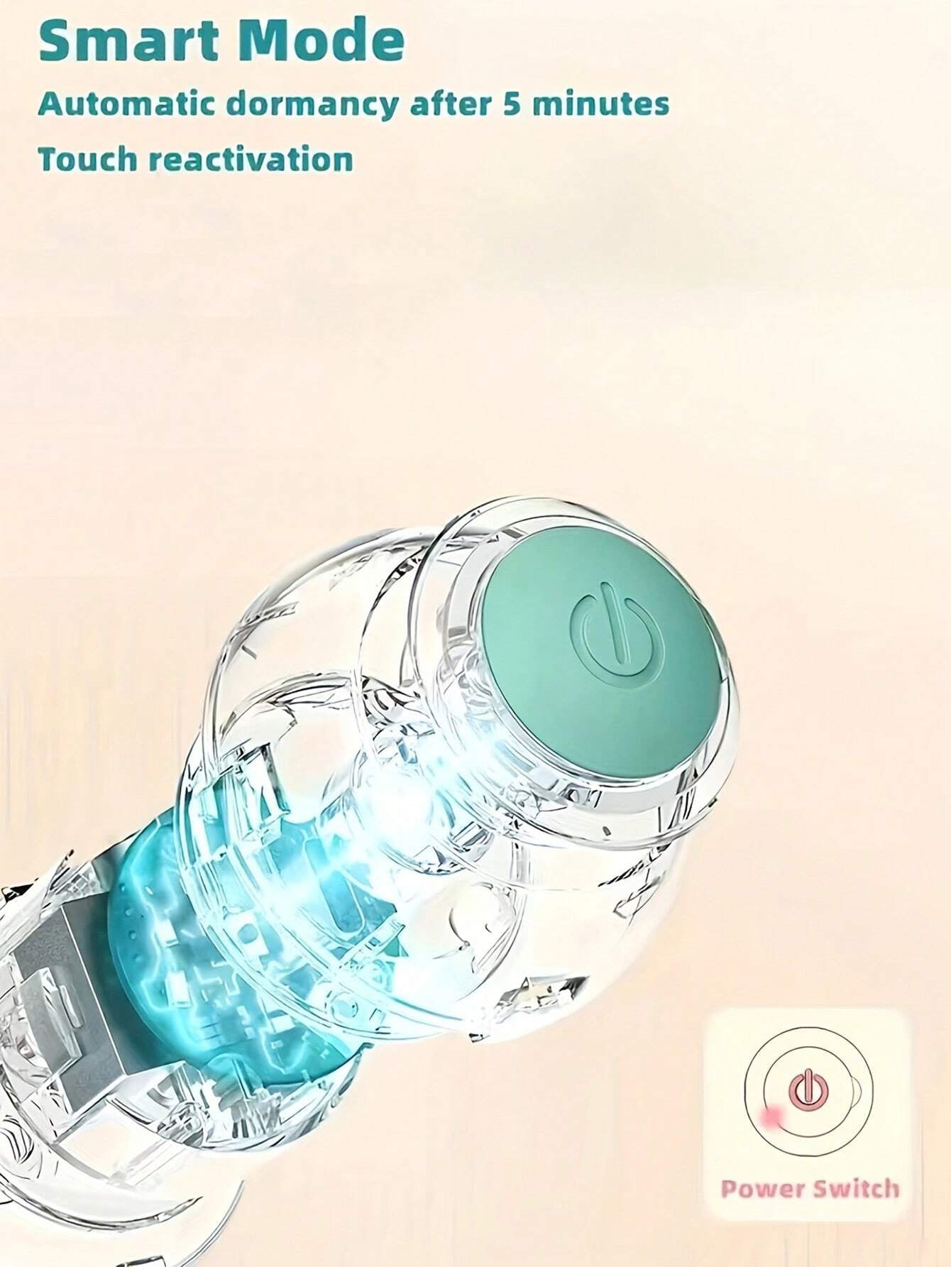 An Intelligent Rolling Ball Designed Specifically for Cats, Equipped with Smart Chip to Automatically Roll, an Amusing Toy for Kitties to Play and Kill Time, Not Suitable for Dogs