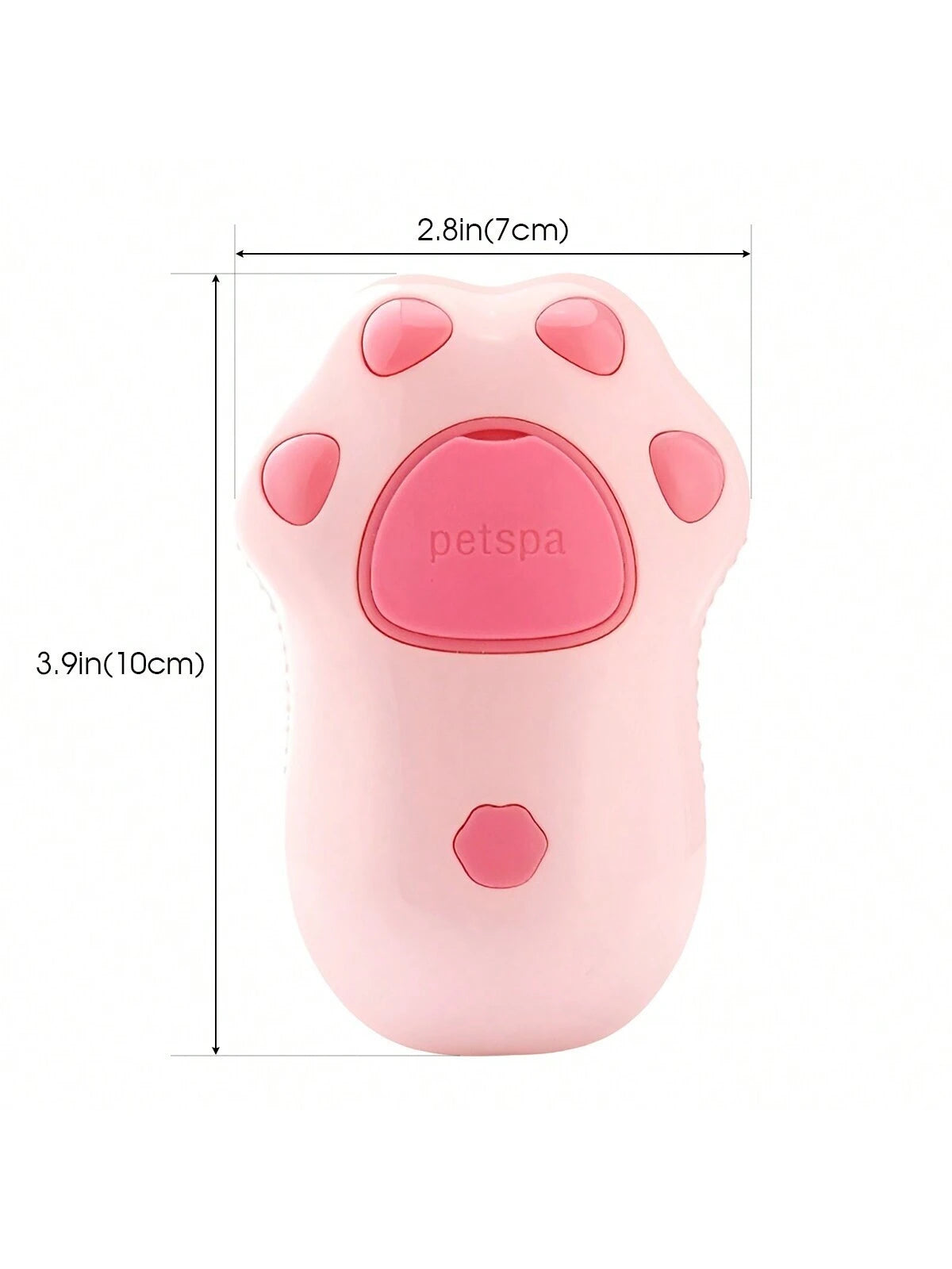 Cat Steamy Brush, 3 In1 Steamy Cat Brush, Cat Spray Massage Comb, Cat Grooming Brush for Removing Tangled and Loosse Hair, Anti-Flying Hair,Rechargeable Silicone Steam Pet Brush (Pink)