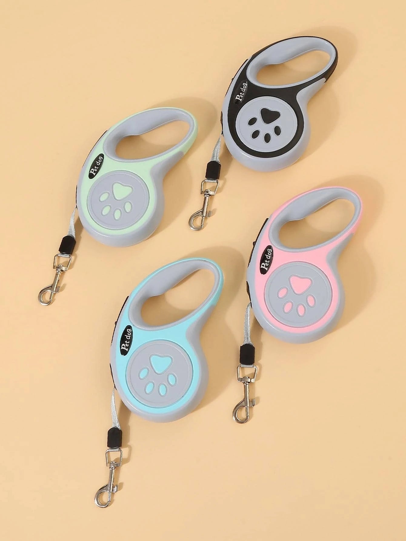 1Pc Pet Automatic Retractable Traction Rope with Multiple Color Options, Random Style