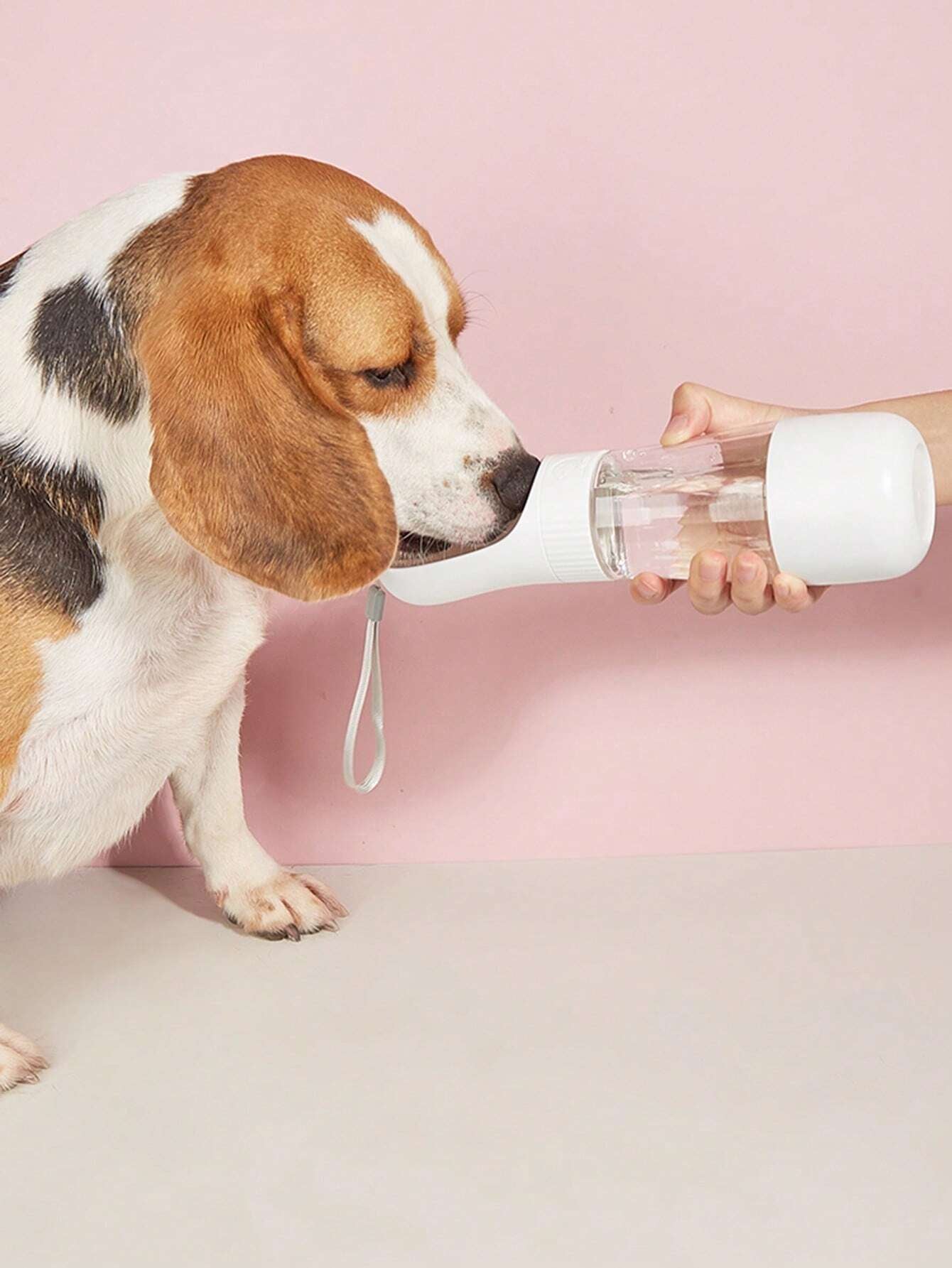 1Pc Clear Portable Pet Travel Water Bottle for Dog for Outdoor