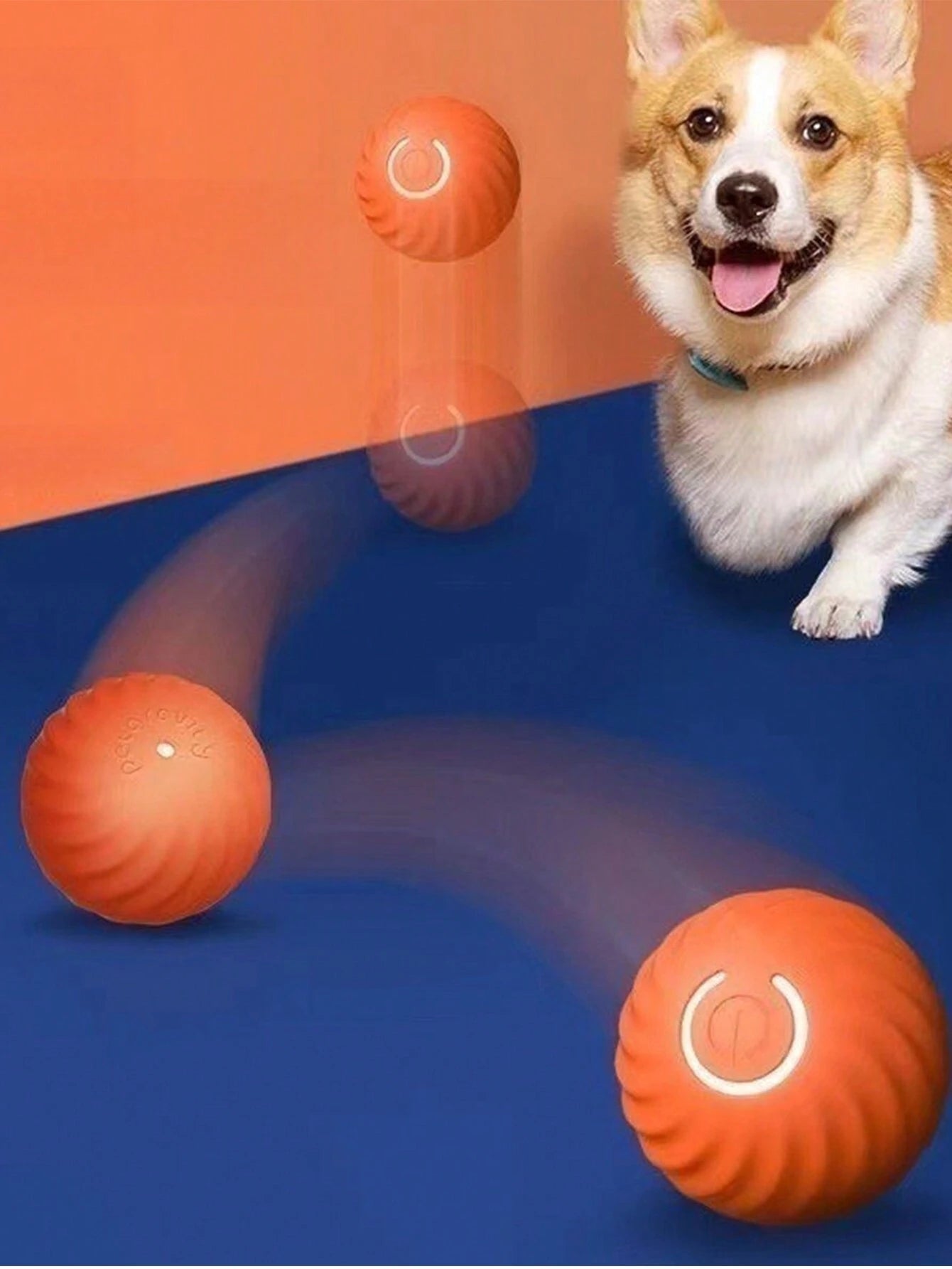 An Intelligent Rolling Ball Designed Specifically for Cats, Equipped with Smart Chip to Automatically Roll, an Amusing Toy for Kitties to Play and Kill Time, Not Suitable for Dogs