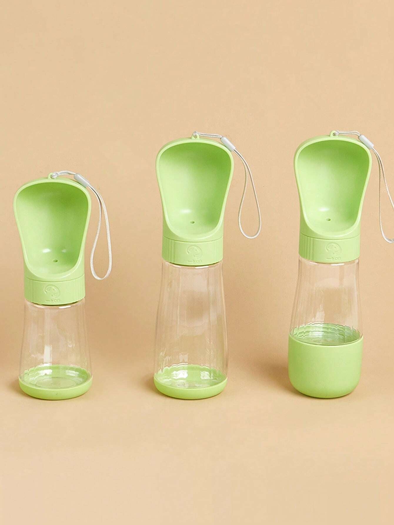 1Pc Clear Portable Pet Travel Water Bottle for Dog for Outdoor