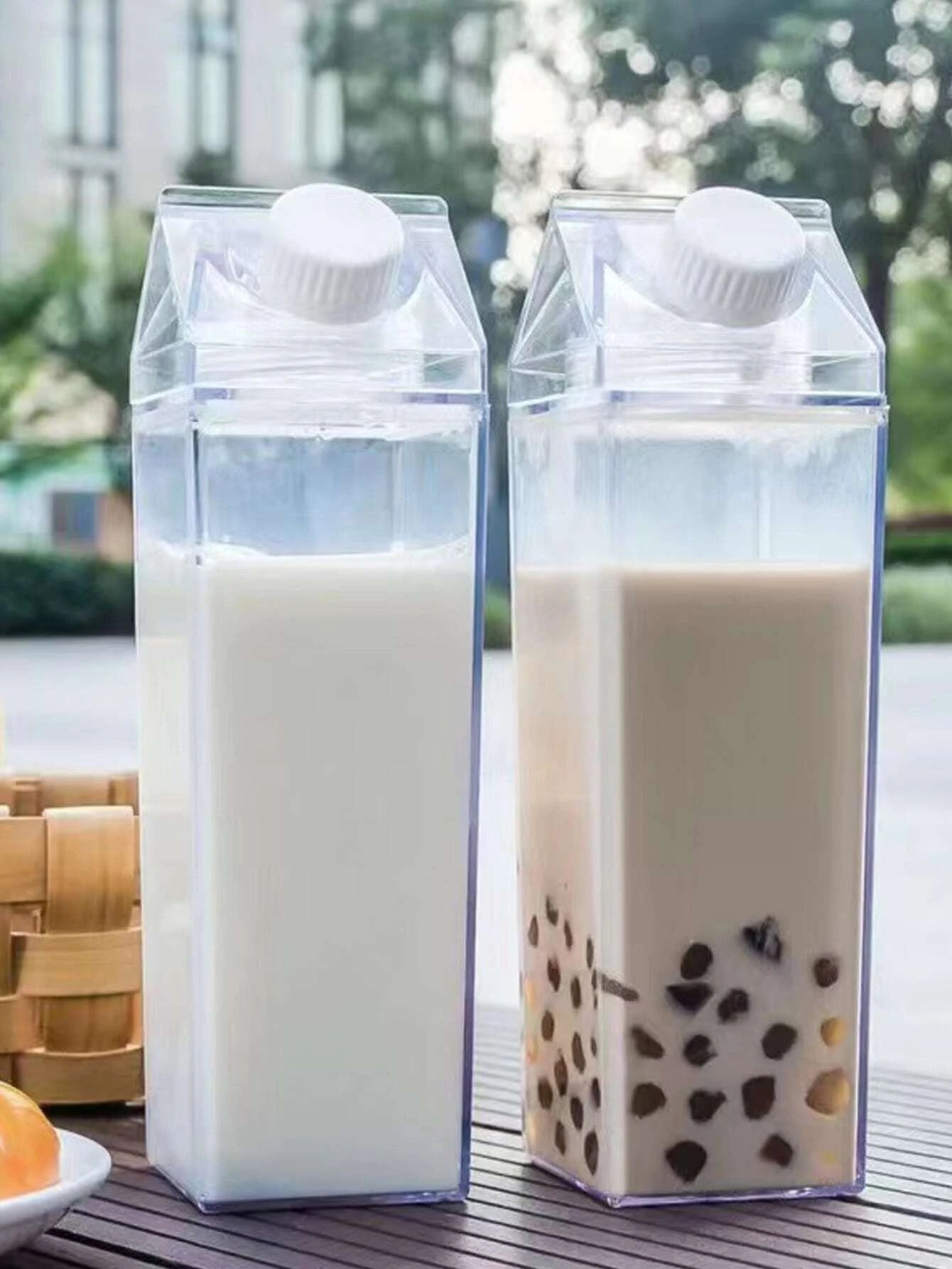 1Pc Milk Bottle Design Water Bottle