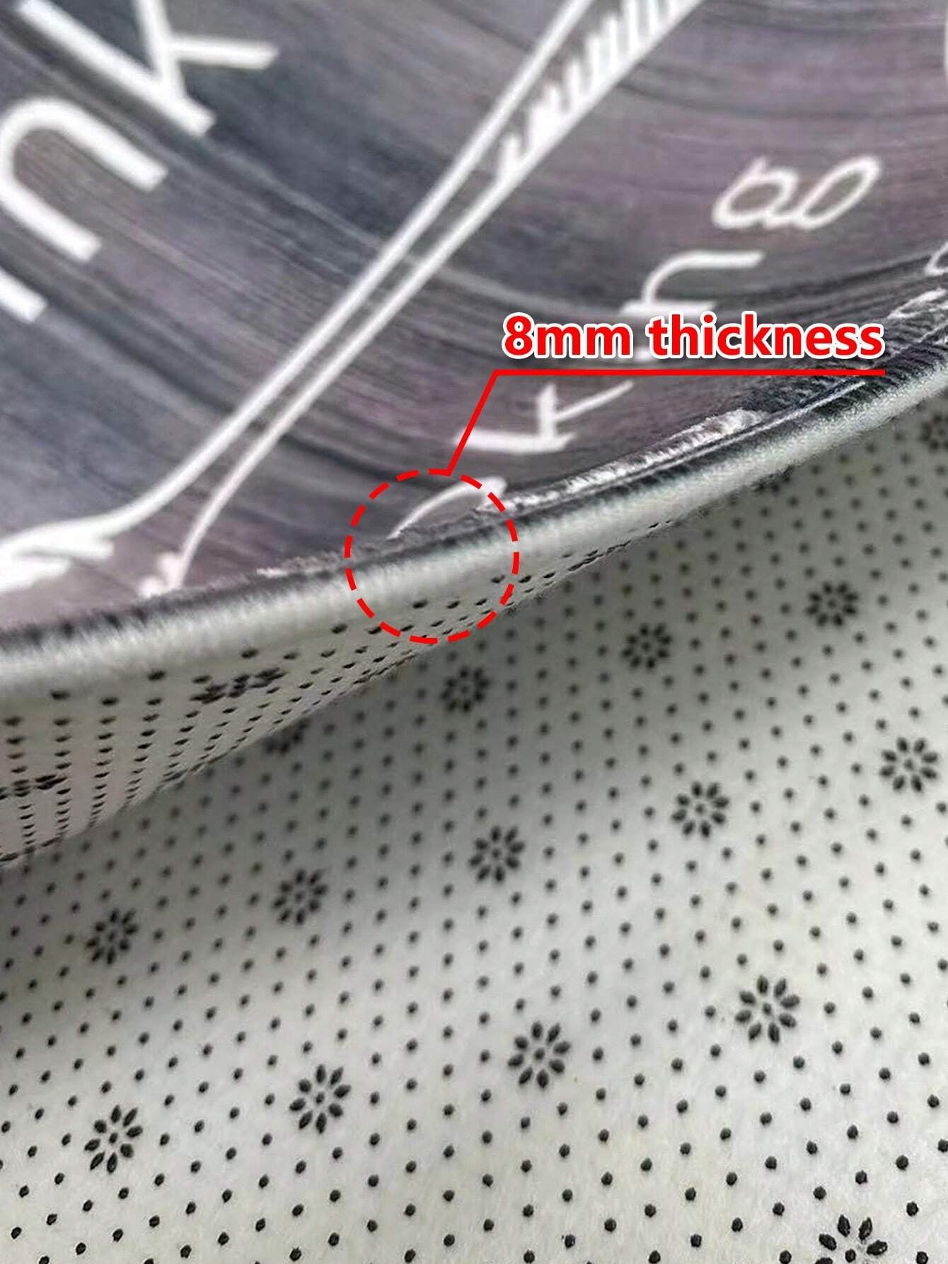 1Pc Kitchen Floor Mat Non-Slip Anti-Fatigue Door Mat Water Absorbent Quick Dry Entrance Mat ,Room Decor