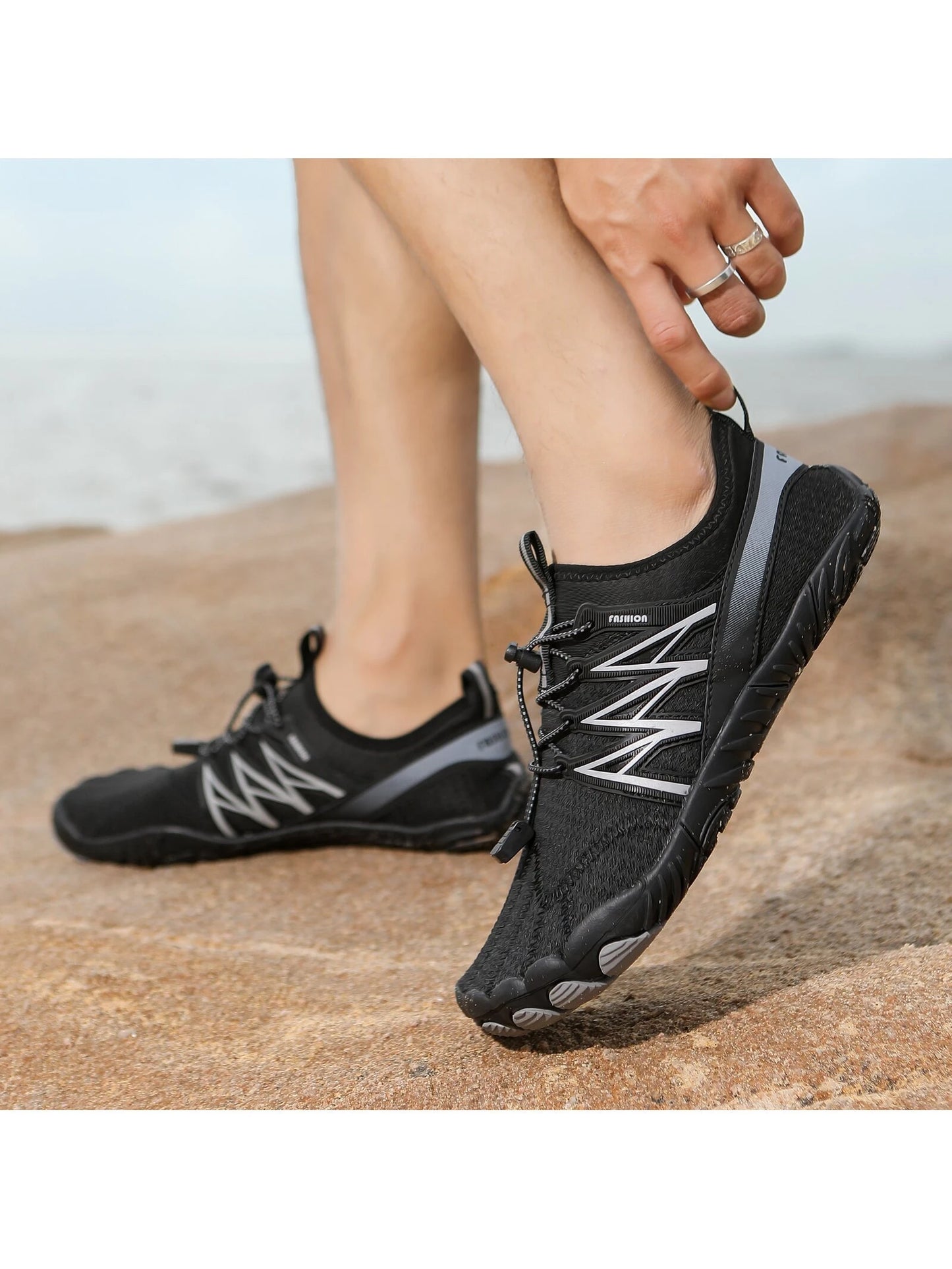 New Summer Water Shoes for Men & Women, Beach Shoes, Scuba Diving, Water Sports, Hiking, Gym Swim Shoes Aqua Shoes Barefoot Shoes