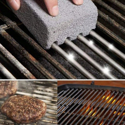 1Pc Barbecue Grill Cleaning Brick, Kitchen Stuff Camping