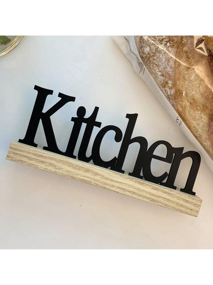 Inspiring Wooden Home Decoration Farmhouse Dining Table Centerpiece for Living Room, Office