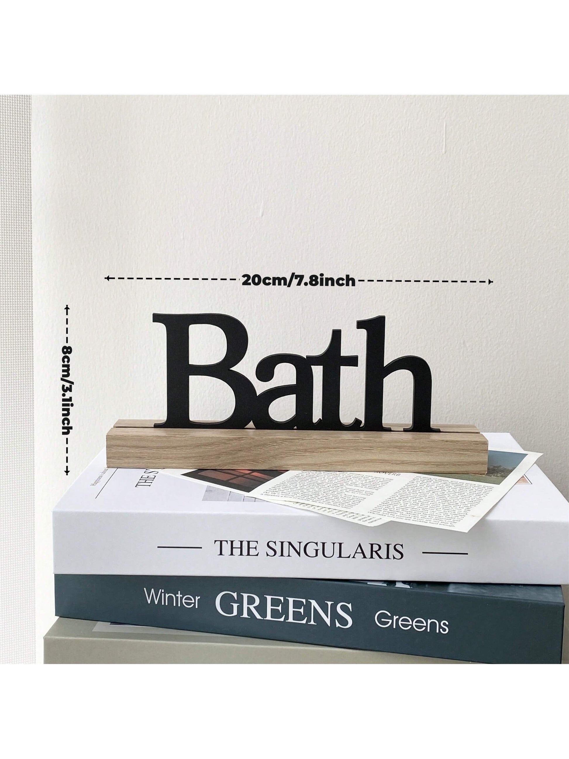 Inspiring Wooden Home Decoration Farmhouse Dining Table Centerpiece for Living Room, Office