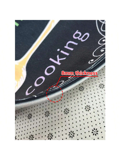 1Pc Kitchen Floor Mat Non-Slip Anti-Fatigue Door Mat Water Absorbent Quick Dry Entrance Mat ,Room Decor