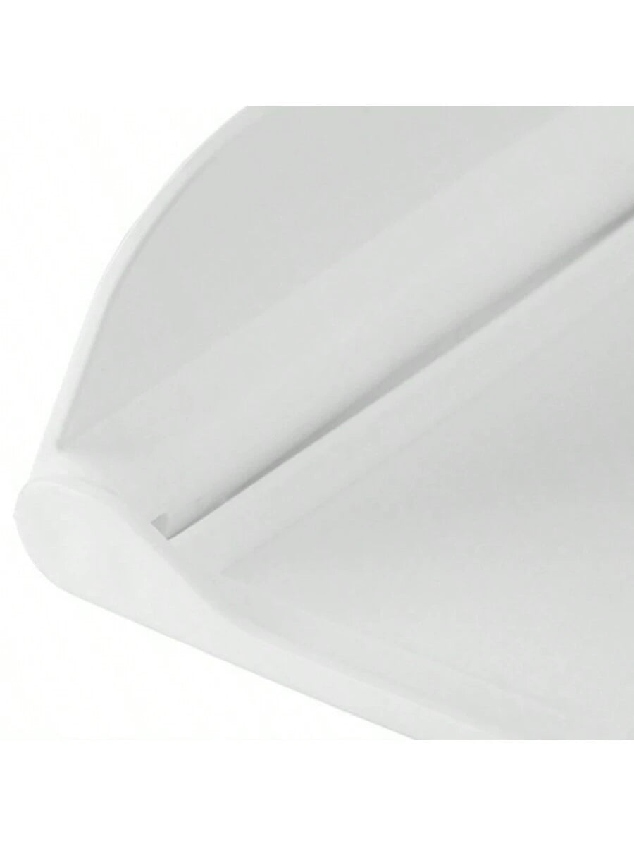 1Pc Foldable Wall-Mounted Shelf, for Bathroom, Toilet, Kitchen, Bedside, Dorm Room, No Drilling Phone Storage, Wifi Router Storage