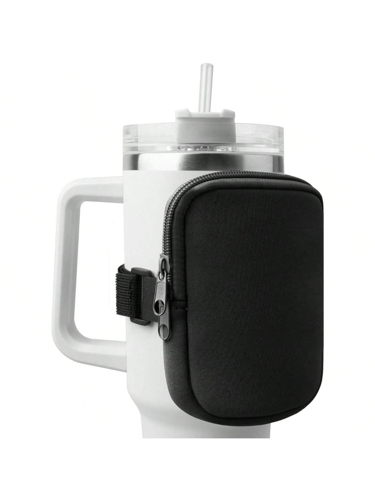 1Pc Water Bottle Pouch for Accessories, Running Water Bottle Handheld Caddy Compatible with Kinds of Tumbler, Gym Water Bottle