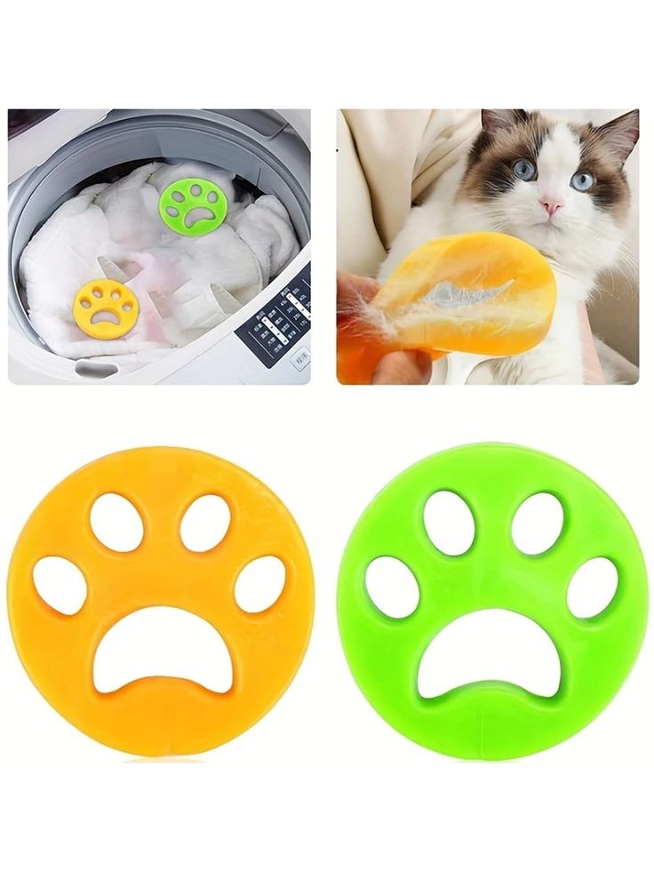 2pcs Random Color Pet Hair Remover for Laundry Hair Catcher for Washing Machine | Reuseable | Washable