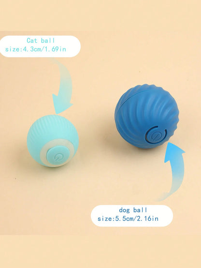 An Intelligent Rolling Ball Designed Specifically for Cats, Equipped with Smart Chip to Automatically Roll, an Amusing Toy for Kitties to Play and Kill Time, Not Suitable for Dogs