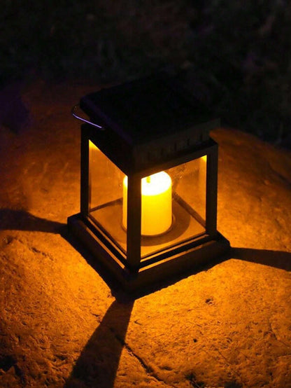 Solar Lantern Garden Decoration Lantern Waterproof Outdoor Solar Lights Retro Palace Lantern Hanging Landscape Lighting for Garden,