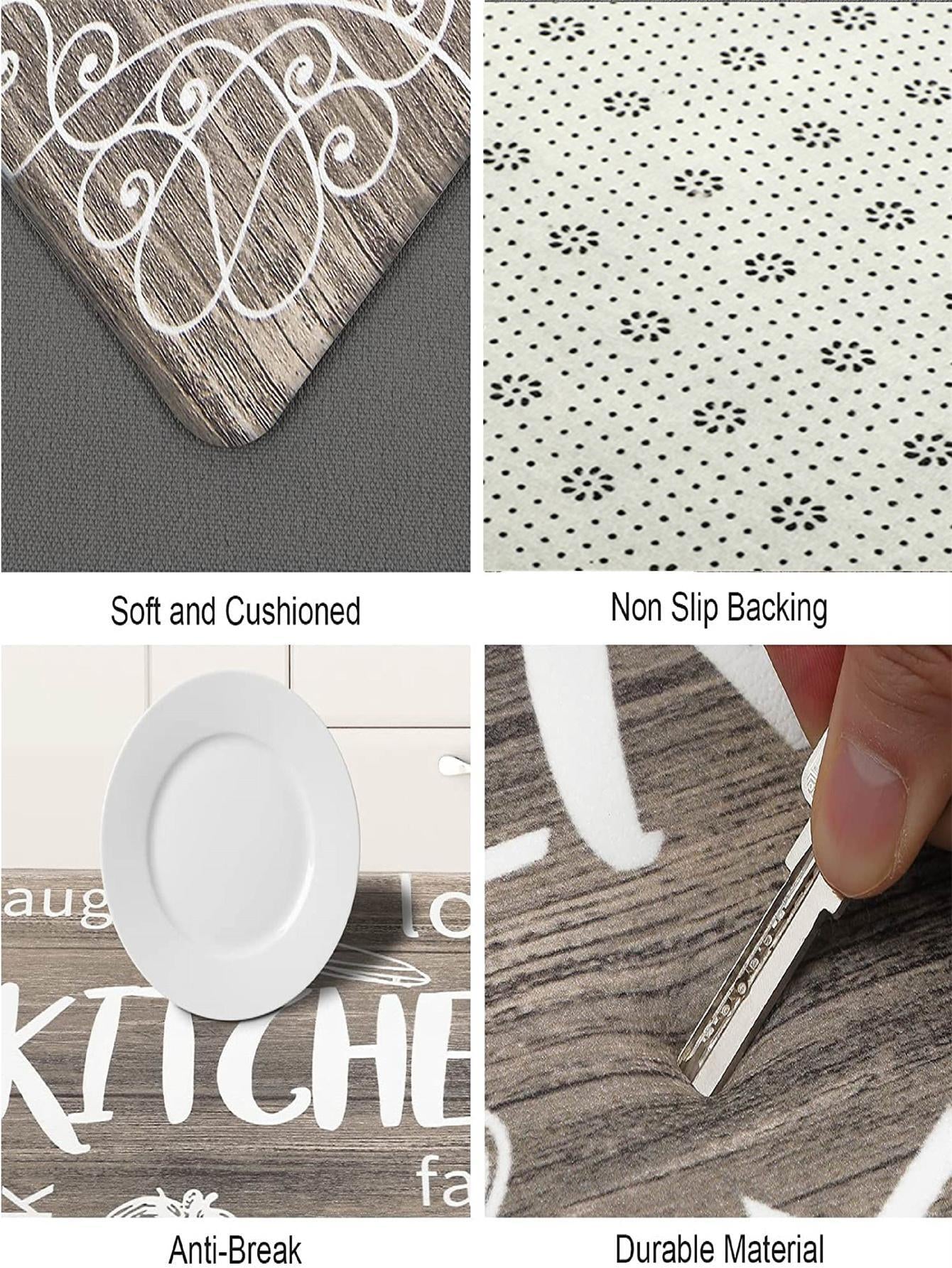 1Pc Kitchen Floor Mat Non-Slip Anti-Fatigue Door Mat Water Absorbent Quick Dry Entrance Mat ,Room Decor