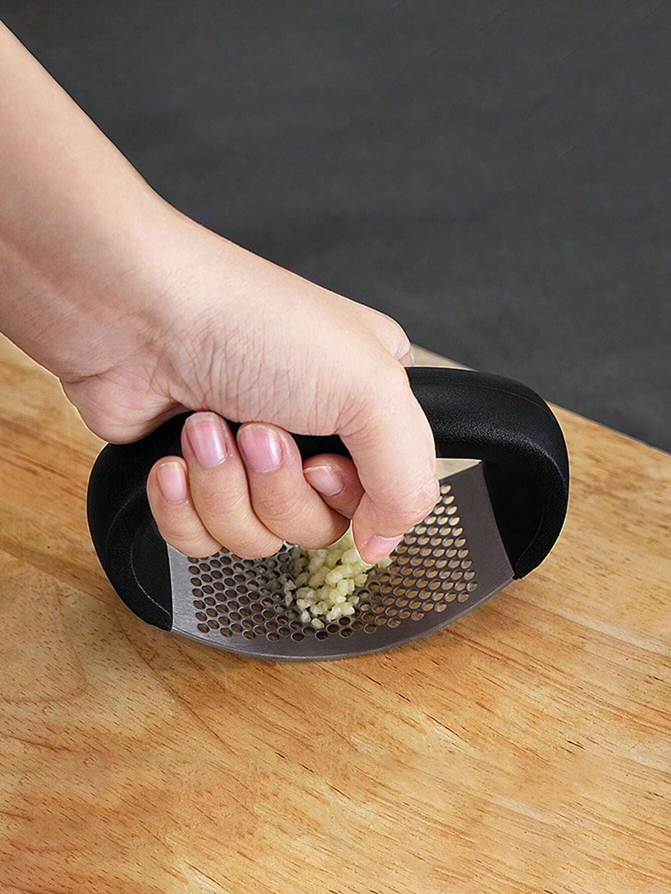 1Pc Kitchen Stainless Steel Fyd Press Garlic Presser