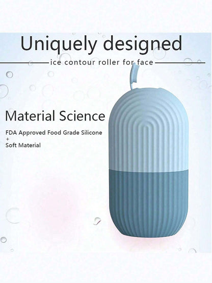 1 Pc/2 Pcs of Silicone Facial Massage, Capsule Facial Ice Tray, Beauty Remover and Facial Ice Mold