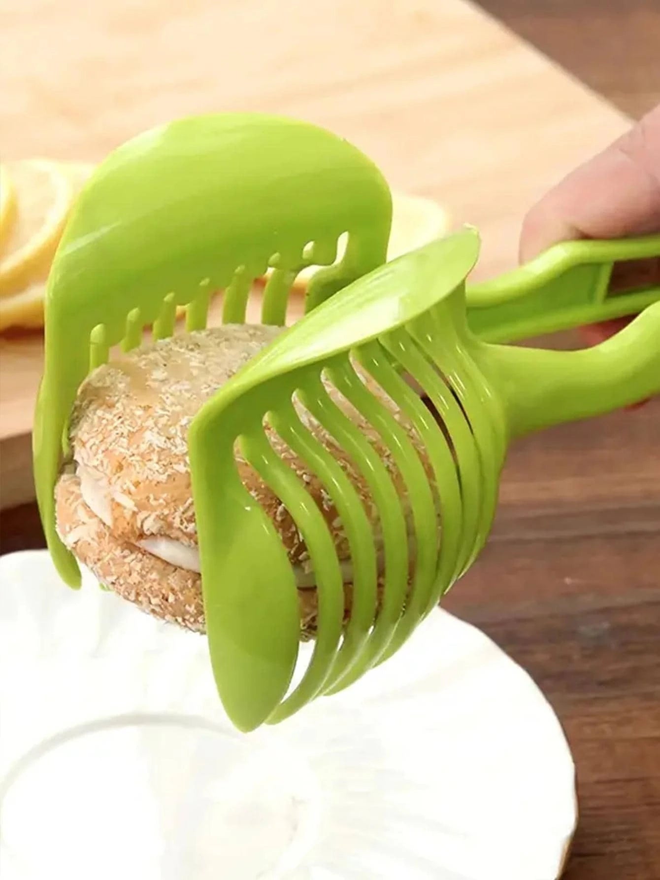 1Pc PP Food Tongs, Modern Multifunction Grilling Food Tongs for Kitchen