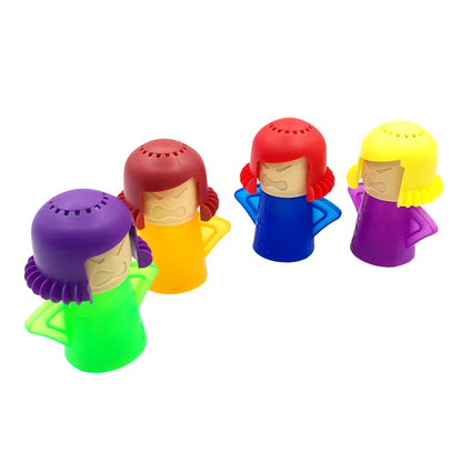 Angry Mama Oven Steam Microwave Cleaner Easily Cleans Microwave Oven Steam Cleaner Appliances Microwave Fridge Cleaning