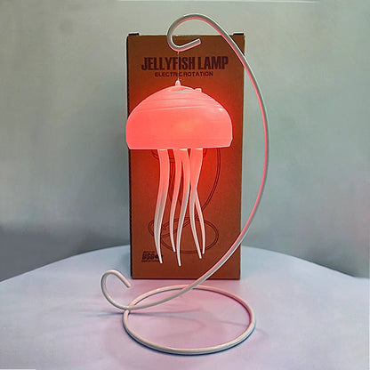 Creative Home Lighting Decoration Floating Dynamic Jellyfish Night Light New Romantic Atmosphere Light