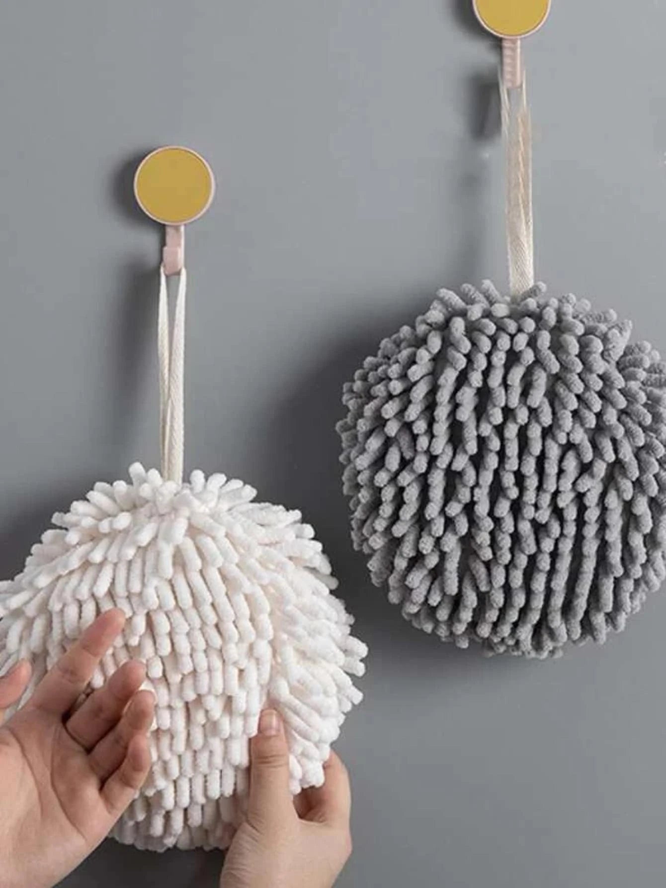 1Pc Hanging Hand Towel Kitchen Bathroom Cute Rag