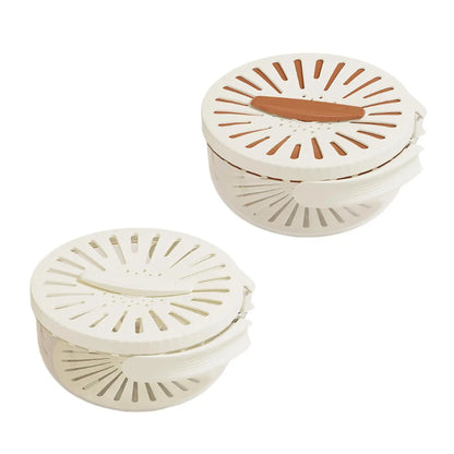 Food Drain Basket Foldable Handle for Fridge with Lid Fruit Storage Container for Salad Cherry Vegetables Grapes Strawberry