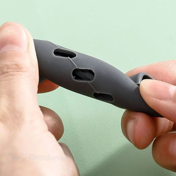 EliteMart | 2pcs Random Color | Insulation Pot Handle Cover