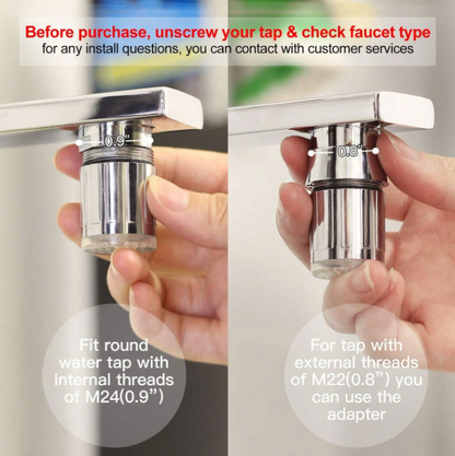 1 pc Smart Temperature Faucet with LED Heat Sensor