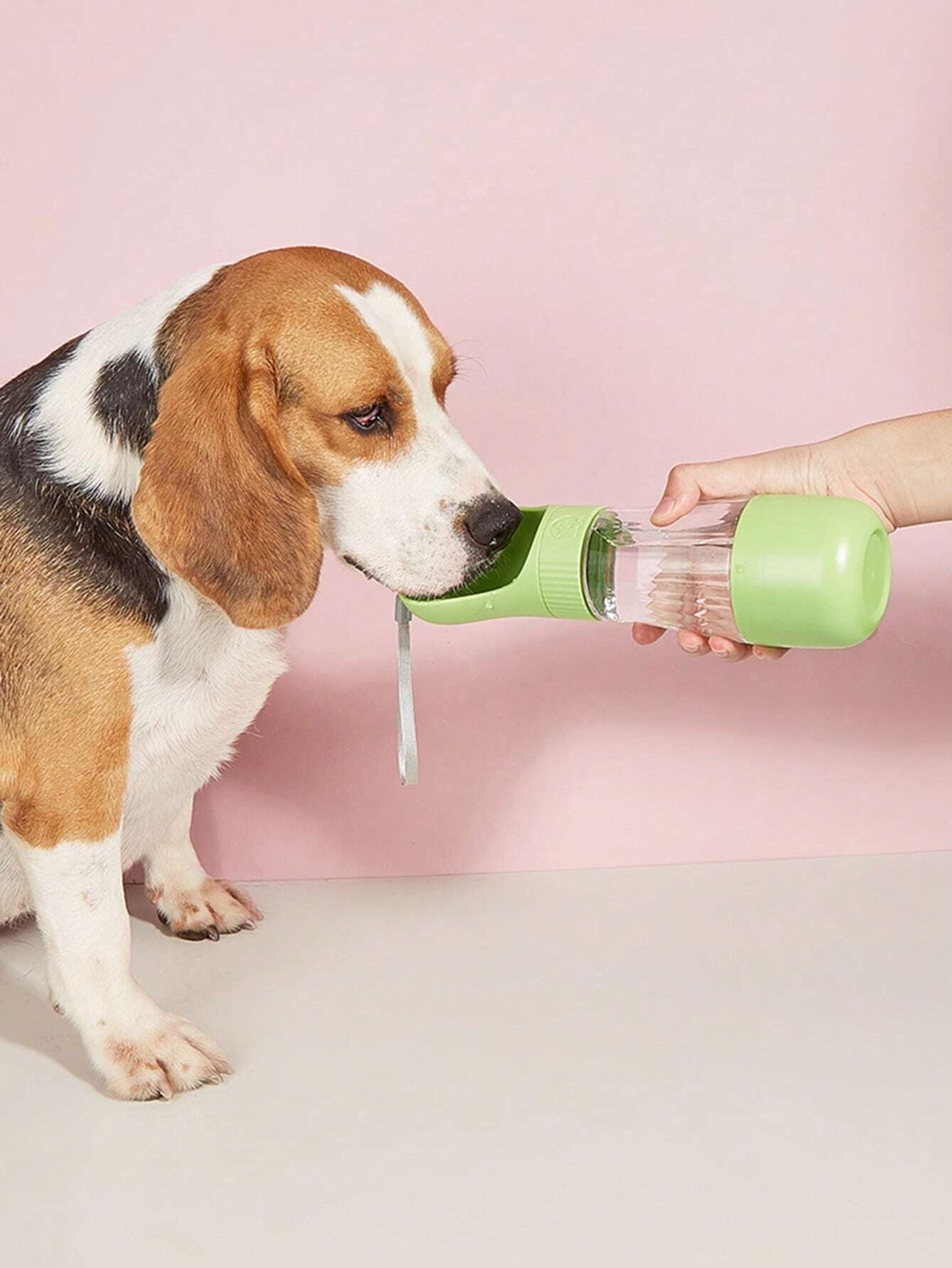1Pc Clear Portable Pet Travel Water Bottle for Dog for Outdoor