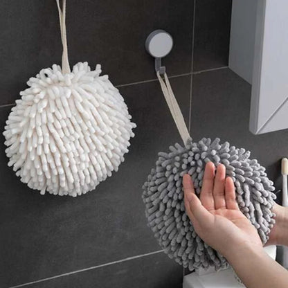 1Pc Hanging Hand Towel Kitchen Bathroom Cute Rag