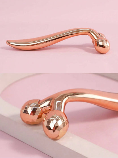 Face Massage Roller, 1Pc Puffiness Relief Skin Care Beauty Face Lift Roller Stick, Multifunctional Manual Skin Care Relaxation Beauty Skincare Tool