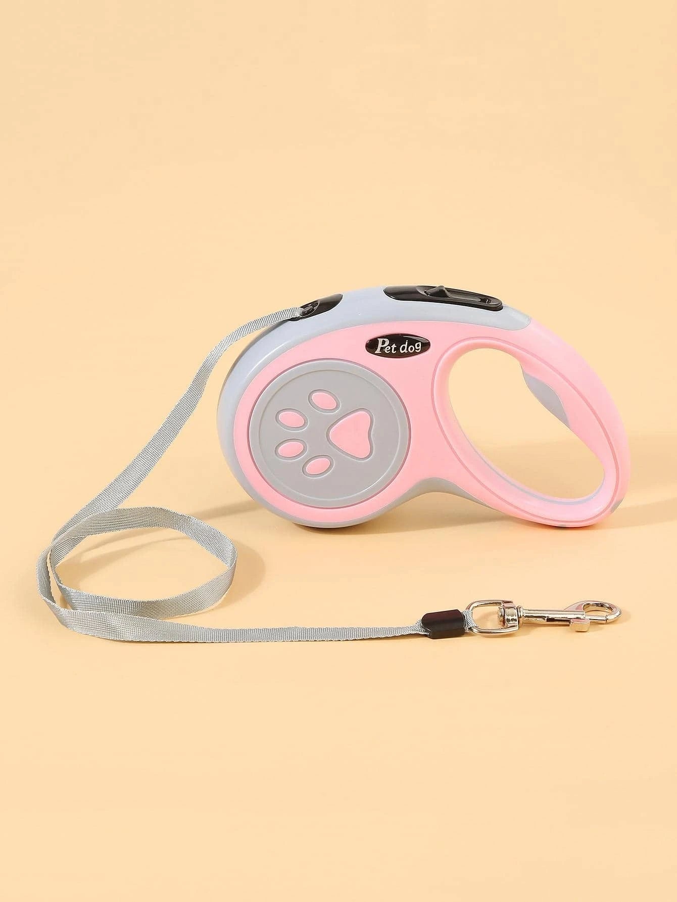 1Pc Pet Automatic Retractable Traction Rope with Multiple Color Options, Random Style