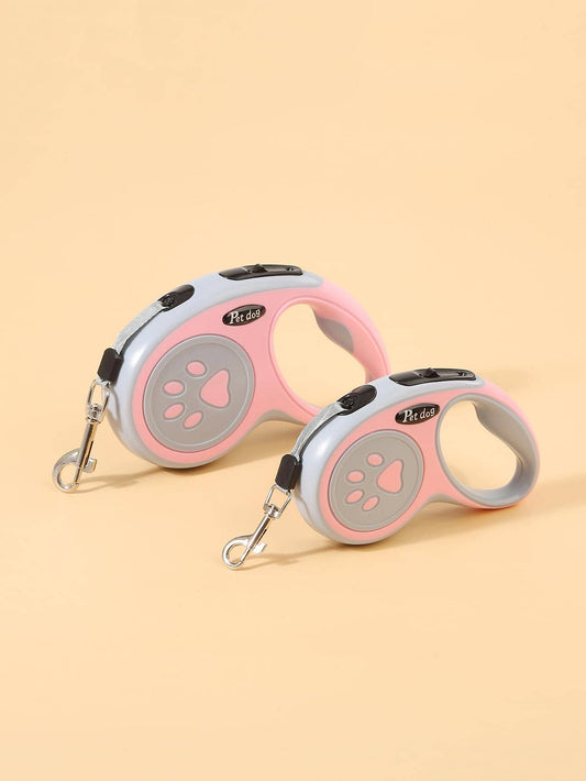 1Pc Pet Automatic Retractable Traction Rope with Multiple Color Options, Random Style