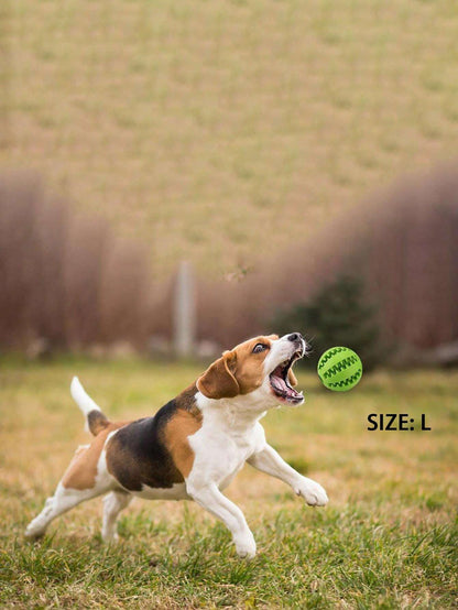 1Pc Random Color Dog Ball Toys for Dogs Interactive Elasticity Puppy Chew Toy Tooth Cleaning Rubber Food Ball Toy Pet Stuff Accessories