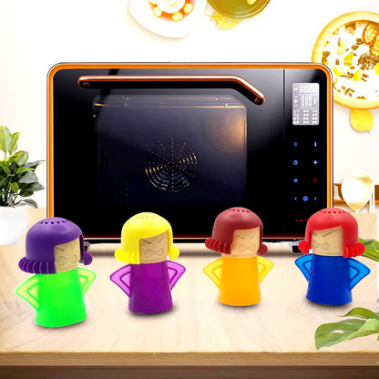 Angry Mama Oven Steam Microwave Cleaner Easily Cleans Microwave Oven Steam Cleaner Appliances Microwave Fridge Cleaning