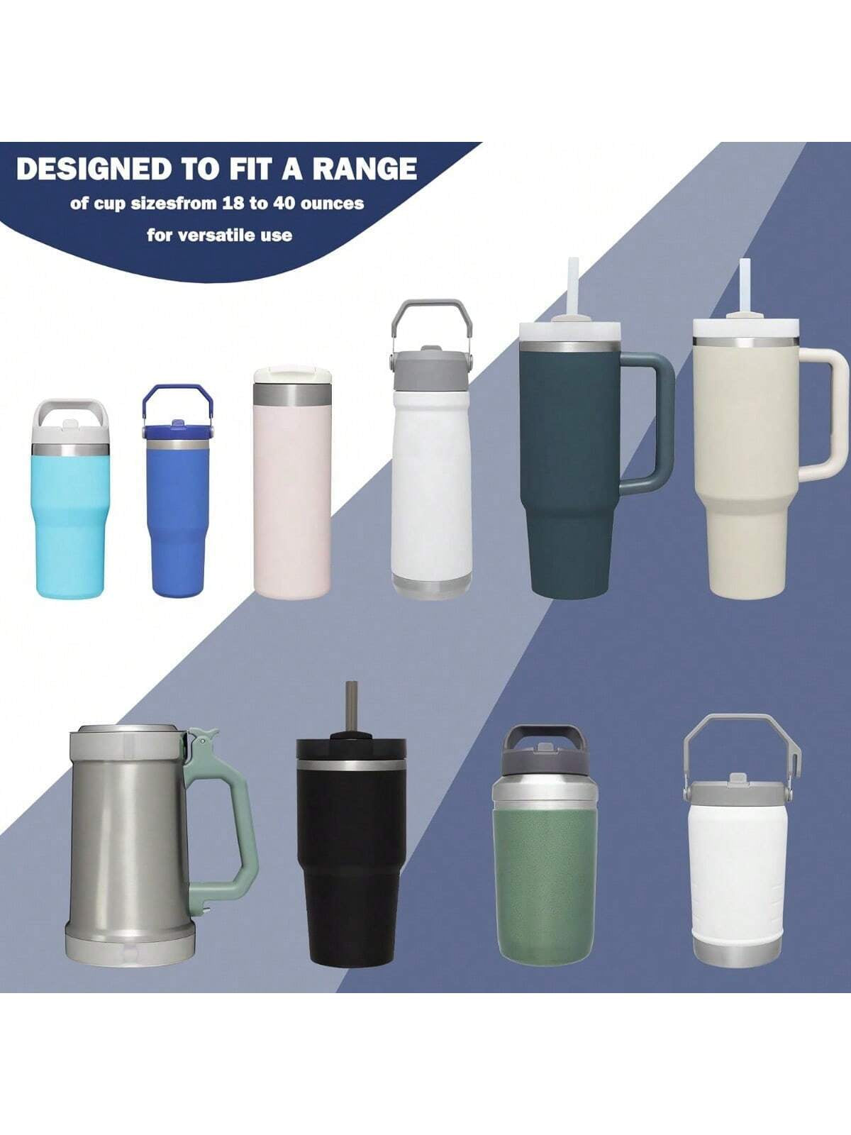 1Pc Water Bottle Pouch for Accessories, Running Water Bottle Handheld Caddy Compatible with Kinds of Tumbler, Gym Water Bottle