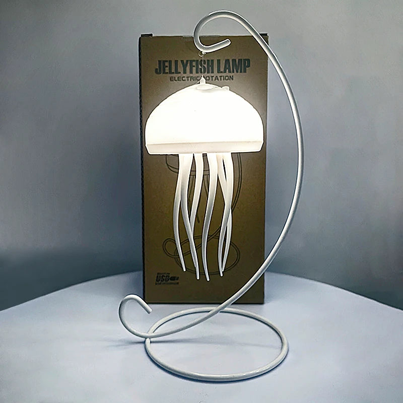 Creative Home Lighting Decoration Floating Dynamic Jellyfish Night Light New Romantic Atmosphere Light