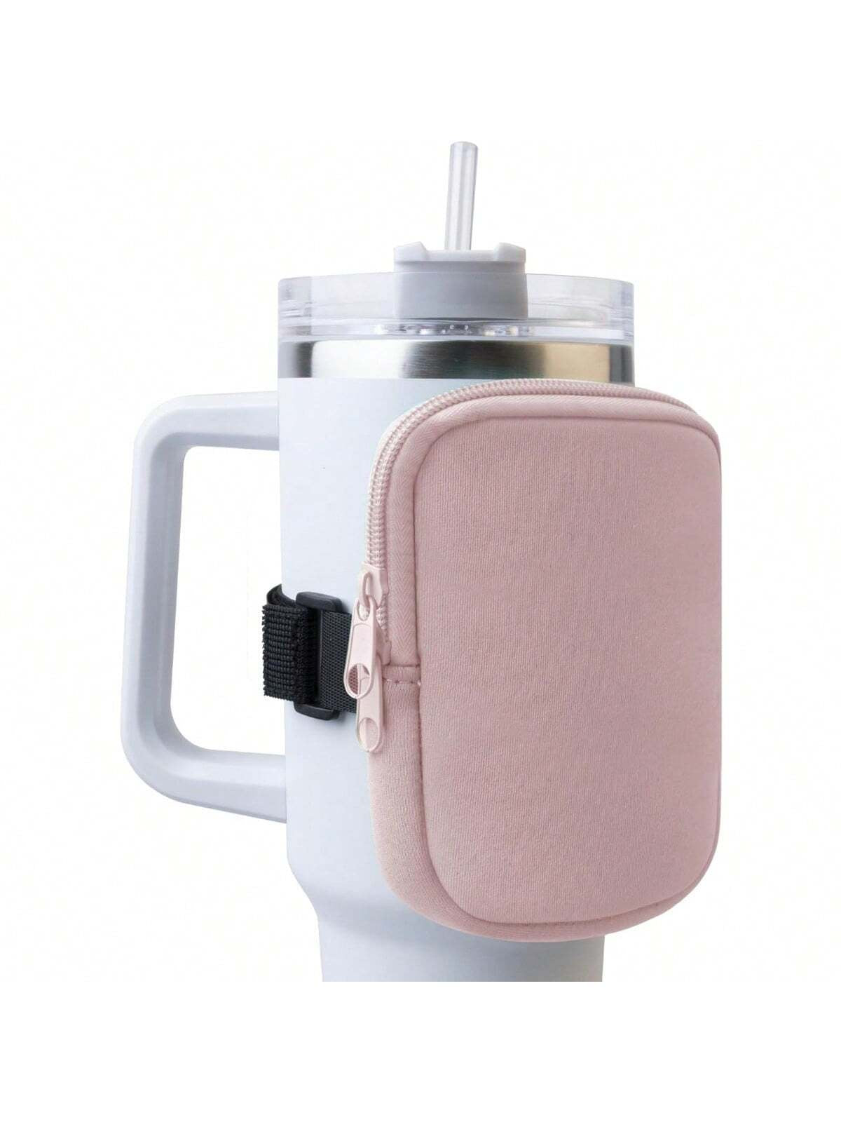 1Pc Water Bottle Pouch for Accessories, Running Water Bottle Handheld Caddy Compatible with Kinds of Tumbler, Gym Water Bottle