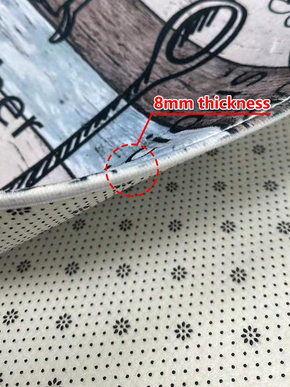 1Pc Kitchen Floor Mat Non-Slip Anti-Fatigue Door Mat Water Absorbent Quick Dry Entrance Mat ,Room Decor