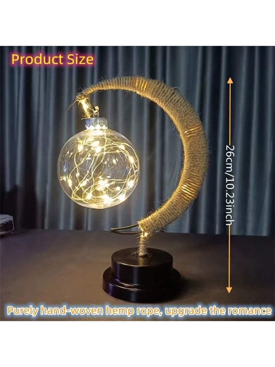 Iron LED Moon Ball Lamp